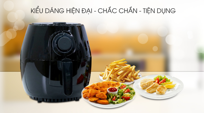 Nồi chiên không dầu Mishio MK01 2.6 lít