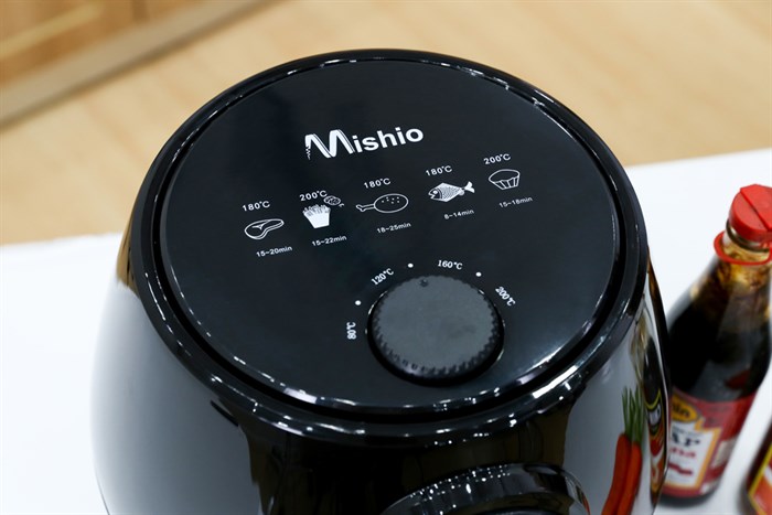 Nồi chiên không dầu Mishio MK01 2.6 lít Màu Đen