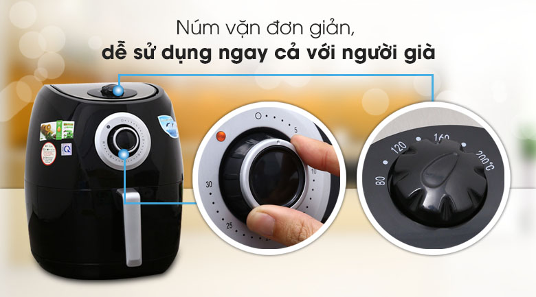 Nồi chiên không dầu Magic 4.4 lít A84 - 11