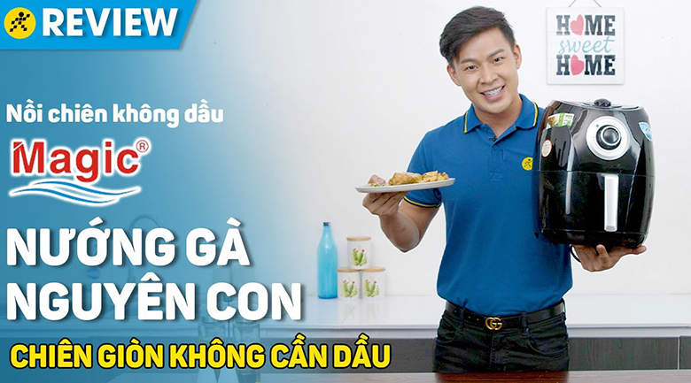 Nồi chiên không dầu Magic 4.4 lít A84 - 8