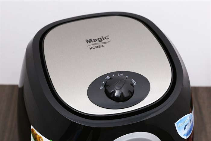 Nồi chiên không dầu Magic 4.4 lít A84 Màu Đen
