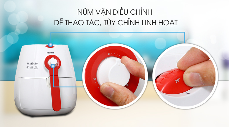 Nồi chiên không dầu Philips HD9217 1.8 lít