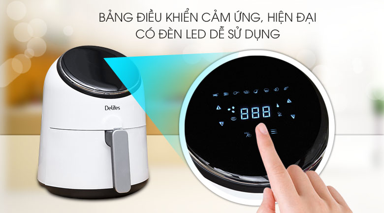 Cách sử dụng nồi chiên không dầu Delites AF-2601 đúng cách?
