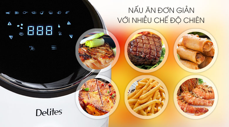 Nồi chiên không dầu Delites AF-2601 2.6 lít