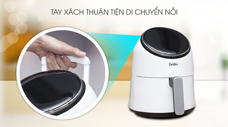Nồi chiên không dầu Delites AF-2601 2.6 lít