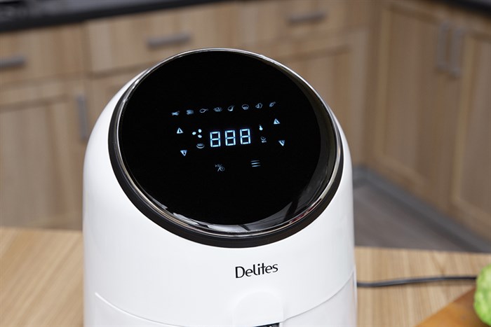 Nồi chiên không dầu Delites AF-2601 2.6 lít Màu Trắng
