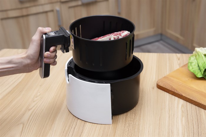 Nồi chiên không dầu Delites AF-2601 2.6 lít Màu Trắng