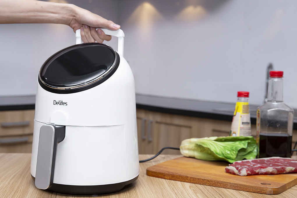 Nồi chiên không dầu Delites AF-2601 2.6 lít Màu Trắng