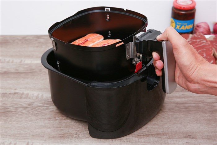 Nồi chiên không dầu Philips HD9643 3.2 lít Màu Đen