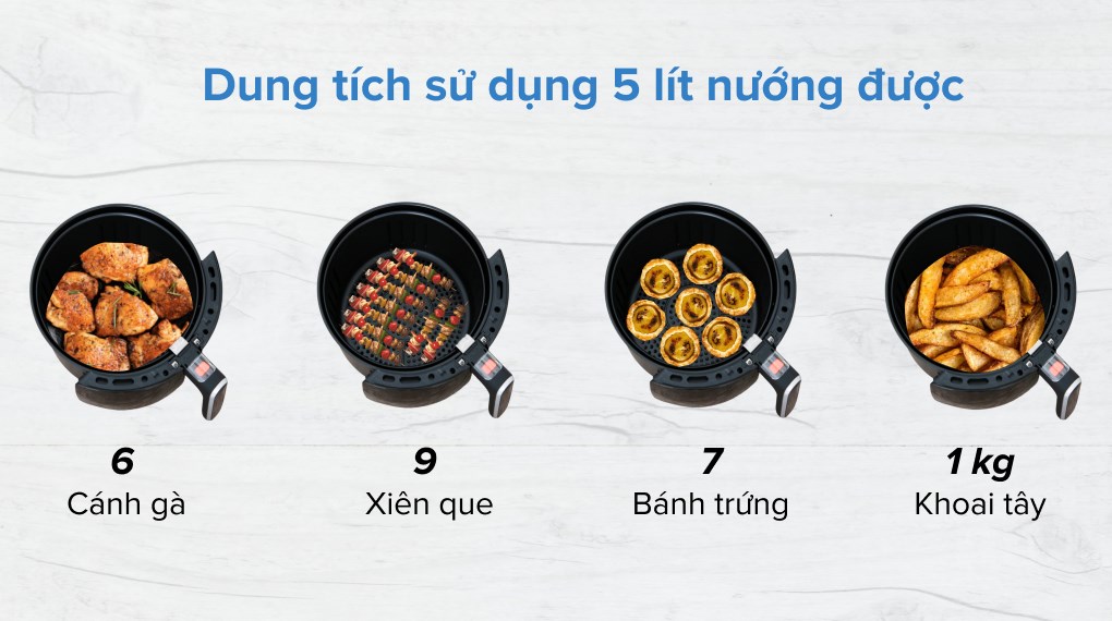 Cách tháo rời và vệ sinh nồi chiên không dầu Bluestone 5870?
