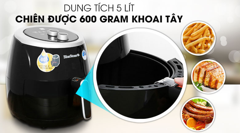 Nồi chiên không dầu BlueStone AFB-5870 5 lít - 15