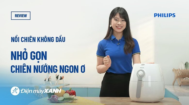 Nồi chiên không dầu Philips HD9216 4.5 lít