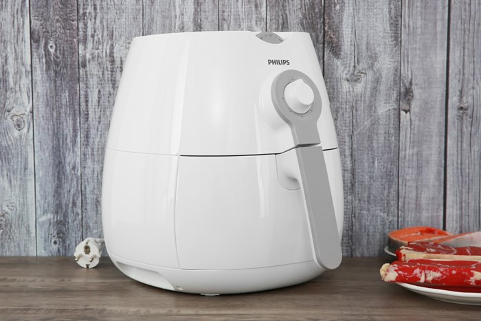 Nồi chiên không dầu Philips HD9216 4.5 lít Màu Trắng - Xám