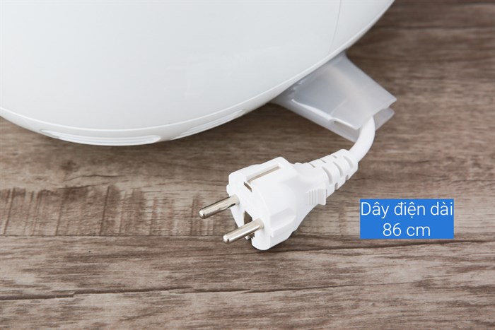 Nồi chiên không dầu Philips HD9216 4.5 lít Màu Trắng - Xám