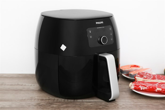 Nồi chiên không dầu Philips HD9650 7.3 lít Màu Đen