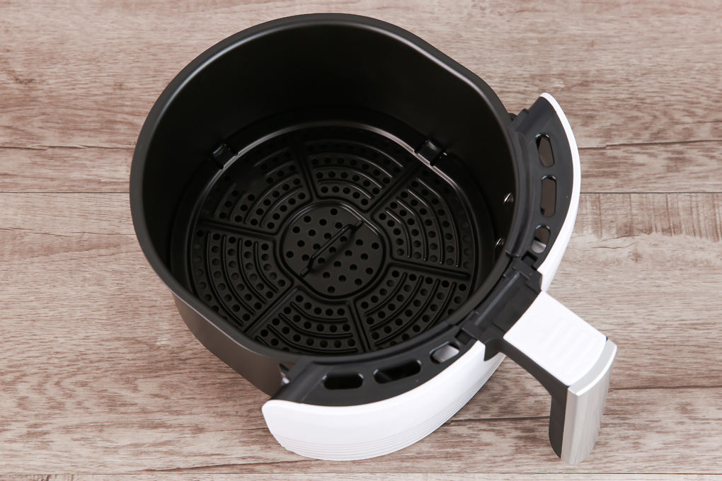 Nồi chiên không dầu Mishio MK-155 3.5 lít Trắng Màu Trắng