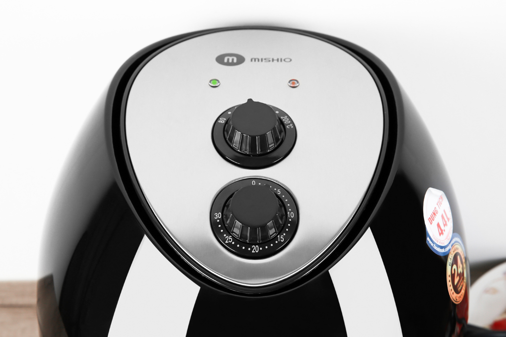Nồi chiên không dầu Mishio MK-41 4.4 lít Đen - 2