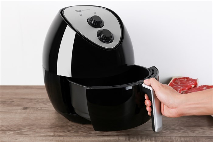 Nồi chiên không dầu Mishio MK-41 4.4 lít Đen Màu Đen