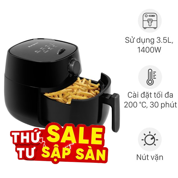 Nồi chiên không dầu Kangaroo 4 lít KG42AF1