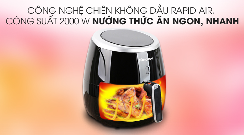 Nồi chiên không dầu Kangaroo 5 lít KG52AF1A - 17