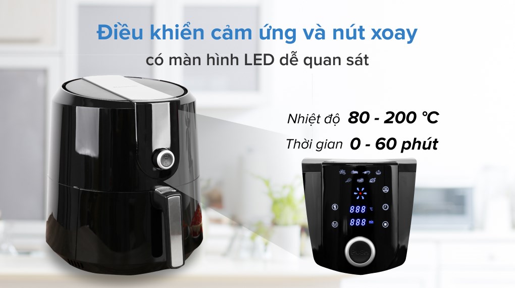 Nồi chiên không dầu Kangaroo KG55AF1A 4.7 lít