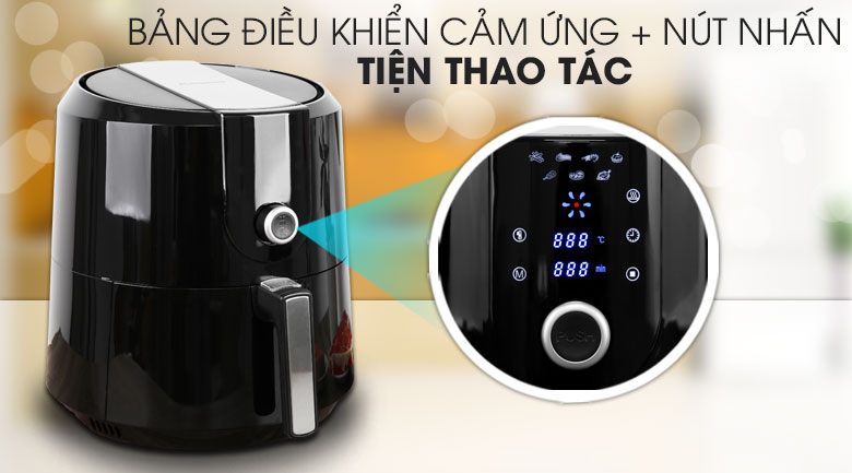 Nồi chiên không dầu Kangaroo 5.2 lít KG55AF1A - 9