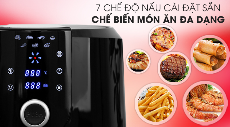 Nồi chiên không dầu Kangaroo 5.2 lít KG55AF1A - 15