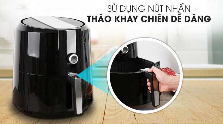 Nồi chiên không dầu Kangaroo 5.2 lít KG55AF1A - 17