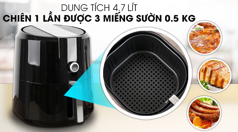 Nồi chiên không dầu Kangaroo 5.2 lít KG55AF1A - 18