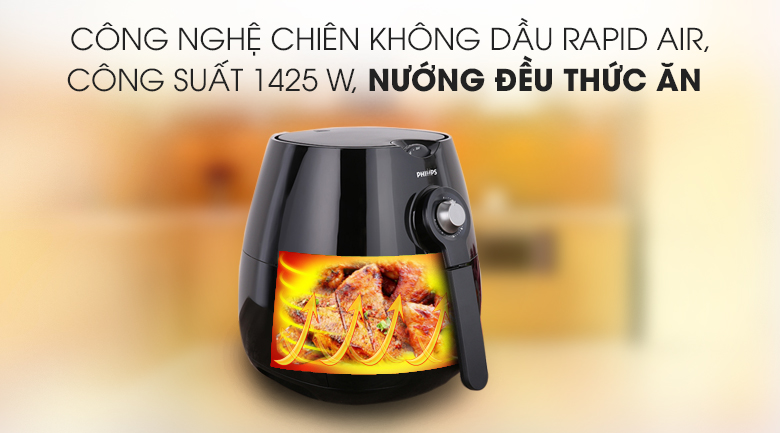 Nồi chiên không dầu Philips HD9218 4.5 lít - 12