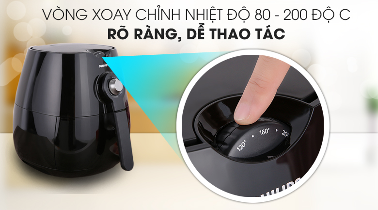 Nồi chiên không dầu Philips HD9218 4.5 lít - 14