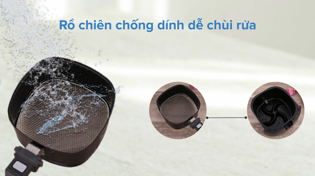 Nồi chiên không dầu Philips HD9218 4.5 lít