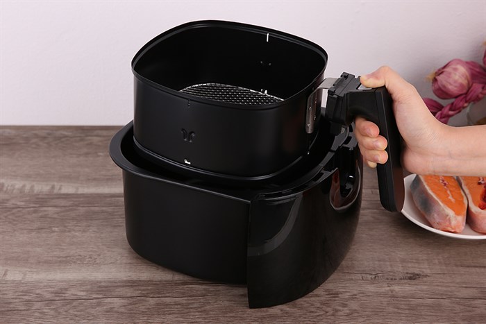 Nồi chiên không dầu Philips HD9218 4.5 lít Màu Đen