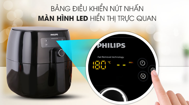 Nồi chiên không dầu Philips HD9745 4.5 lít - 10