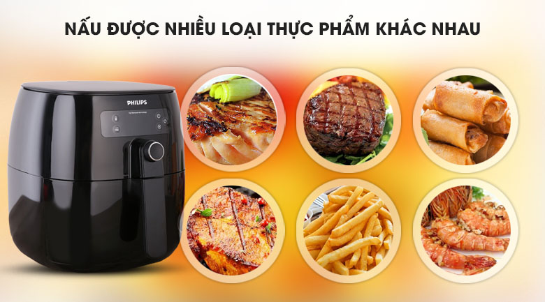 Nồi chiên không dầu Philips HD9745 4.5 lít - 11