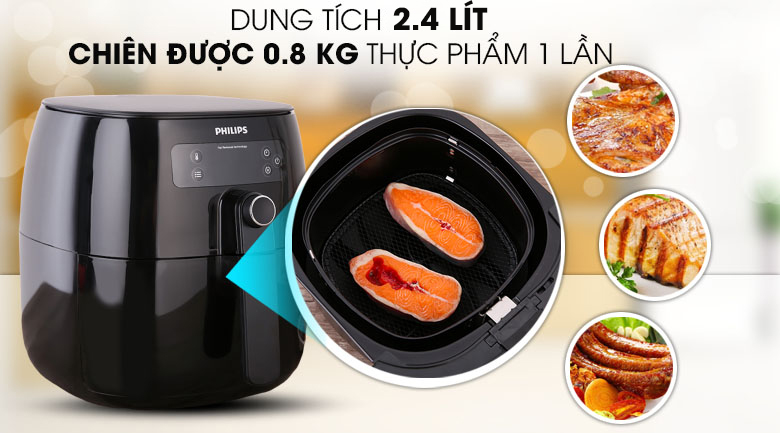 Nồi chiên không dầu Philips HD9745 4.5 lít - 12