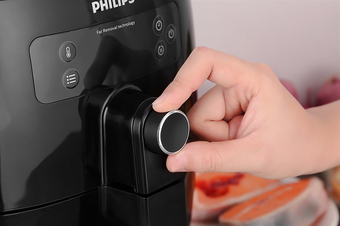 Nồi chiên không dầu Philips HD9745 4.5 lít Màu Đen