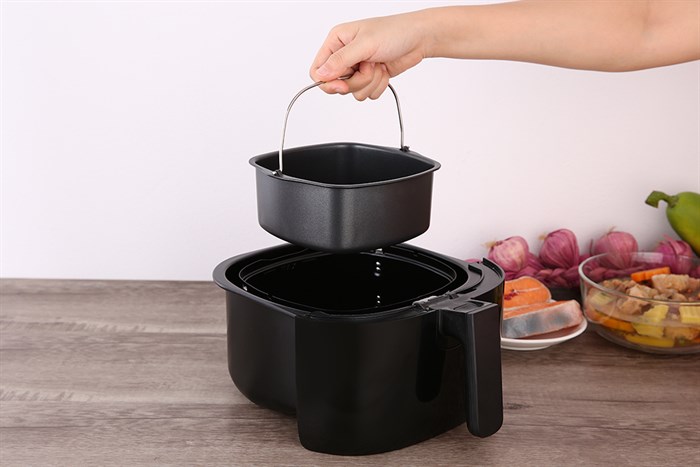 Nồi chiên không dầu Philips HD9745 4.5 lít Màu Đen