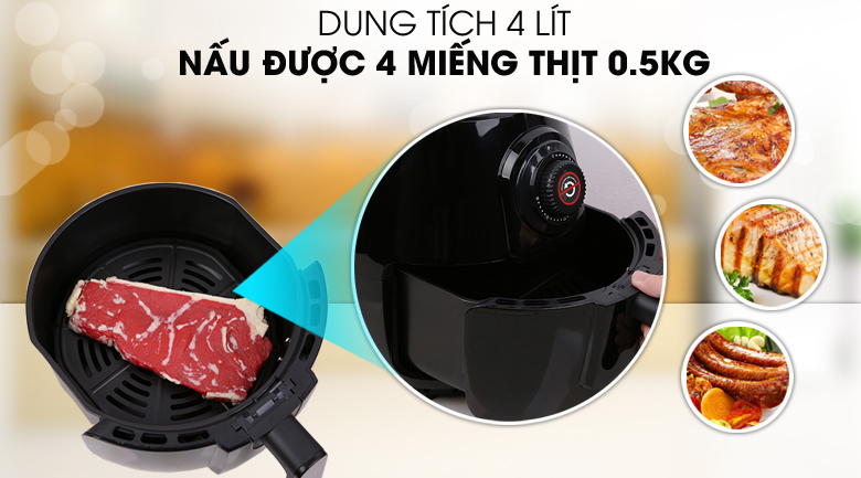 Nồi chiên không dầu Ferroli FAF-4.0M 4 lít - 9