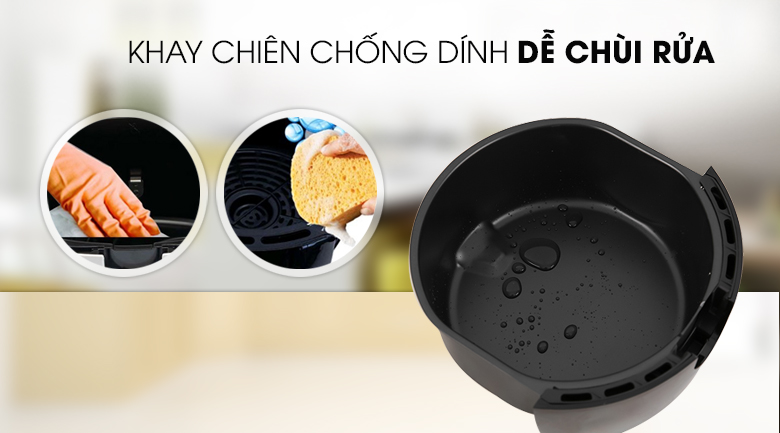 Nồi chiên không dầu Hommy AF20535D Đen 3.5 lít - 15