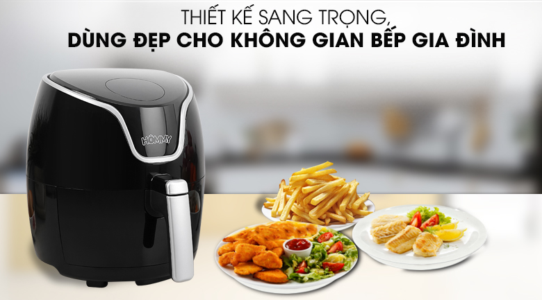 Nồi chiên không dầu Hommy AF20535D Đen 3.5 lít - 7