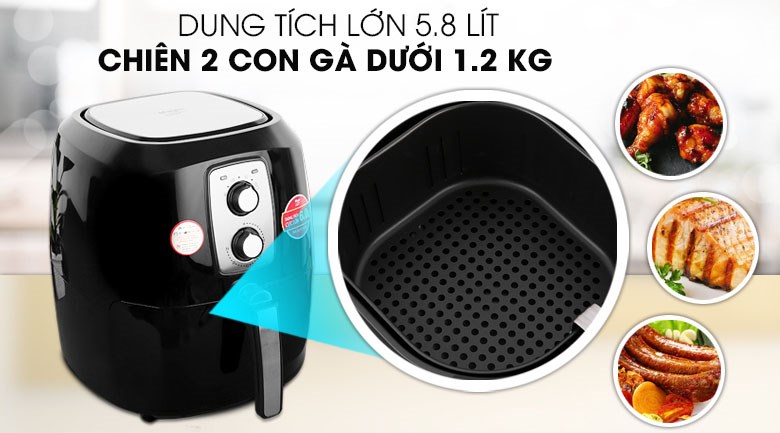 Nồi chiên không dầu Magic A-83 6 lít - 11