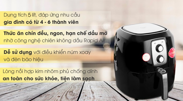 Nồi chiên không dầu Magic A-83 6 lít - 14