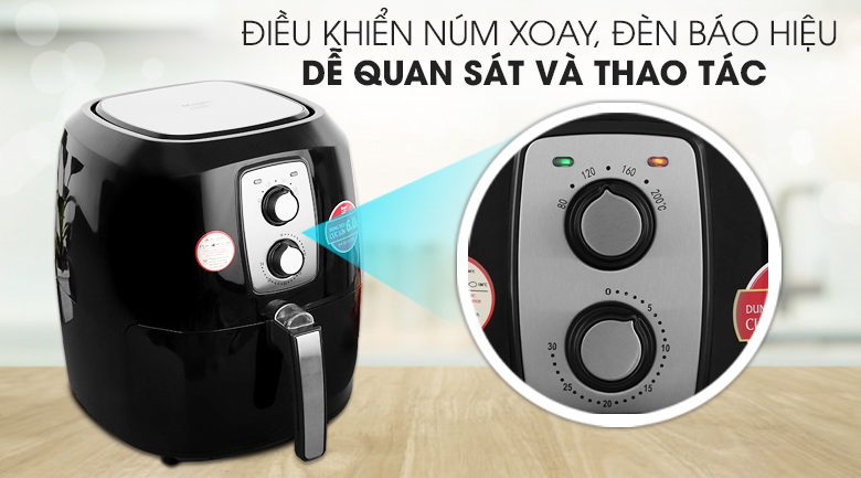 Nồi chiên không dầu Magic A-83 6 lít - 7