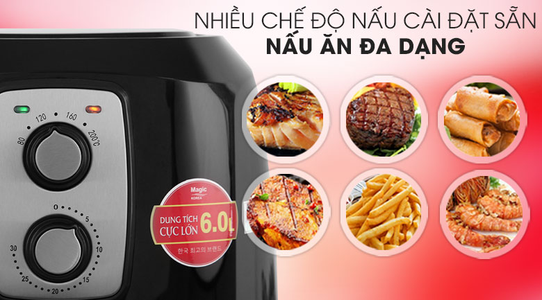 Nồi chiên không dầu Magic A-83 6 lít - 9