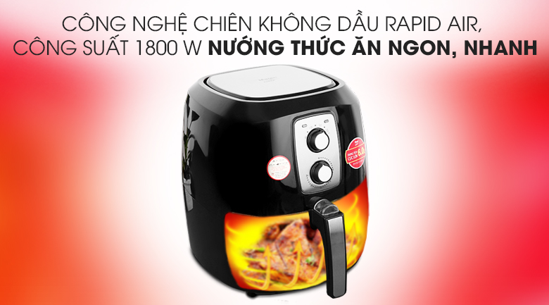 Nồi chiên không dầu Magic A-83 6 lít - 12