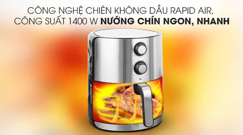 Nồi chiên không dầu Mishio MK-199 5 lít - 13