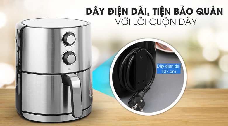 Nồi chiên không dầu Mishio MK-199 5 lít - 15