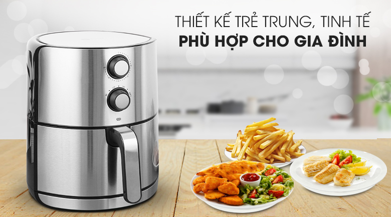 Nồi chiên không dầu Mishio MK-199 5 lít - 8