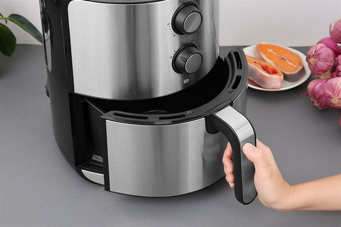 Nồi chiên không dầu Mishio MK-199 5 lít Màu Đen